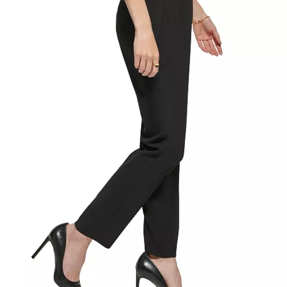 NWOT Dkny Women’s Petite Essex Pants Size 6 - Picture 2 of 13
